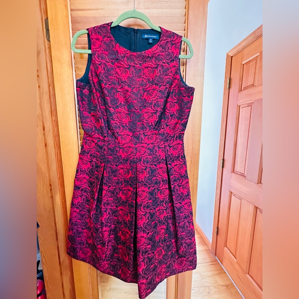 Brooks Brothers Rose Brocade Dress ❤️